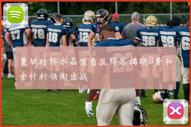 曼联对阵水晶宫首发阵容揭晓B费和舍什科领衔出战